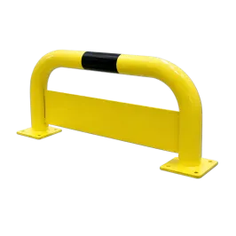 Produit Arceau de protection avec plinthe - noir et jaune -L750xl76xH350 mm Image
