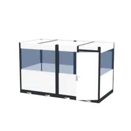 Produit Cabine d’atelier palettisable 4x2 m - 8m² Image