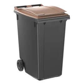 Produit Conteneur 2 roues 360 L - Couvercle marron Image