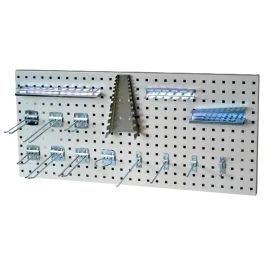 Produit Lot de 15 accessoires assortis pour panneaux perforés Image