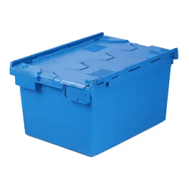 Produit Bac navette avec couvercle Bleu 80 L Image