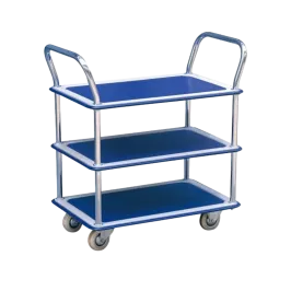Produit Chariot acier à 3 plateaux - 120 kg Image