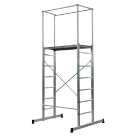 Produit Échafaudage aluminium – H 4m10 – charge 150 kg Image