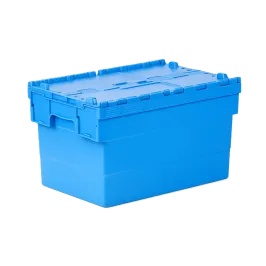 Produit Bac navette avec couvercle Bleu 63 L Image