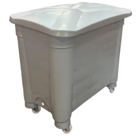 Produit Bac de stockage gris avec roulettes - 325L Image