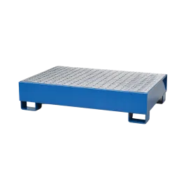 Produit Bac de rétention acier laqué pour 4 fûts avec caillebotis -  440 litres Image
