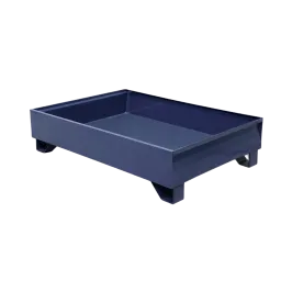 Produit Bac de rétention acier laqué pour 2 fûts sans caillebotis - 220 litres Image