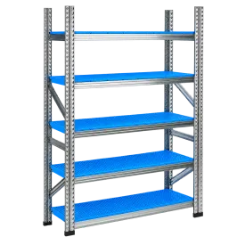 Produit Rayonnage galvanisé - Elément départ tablette plastique - 180 kg/niveau Image