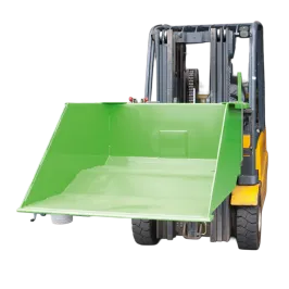 Produit Pelle Chargeuse acier laquée verte pour chariot Élévateur - 500 litres Image