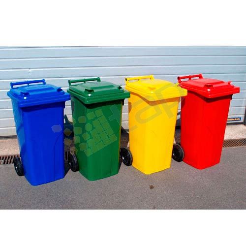 60 à 120 L poubelle tri sélectif SULO container conteneurs à ordures 2 roues 