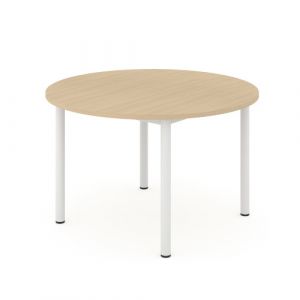 Table haute ronde Ø1.2m - Chêne