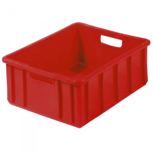 Bac plastique rouge - 23 litres