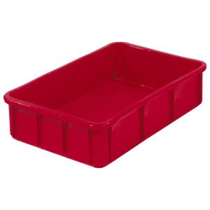 Bac plastique rouge - 31 litres