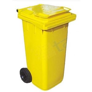 Conteneur à déchets 240 l jaune