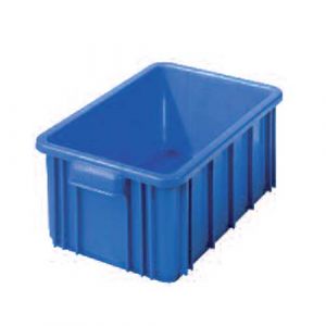 Bac plastique bleu - 21 litres