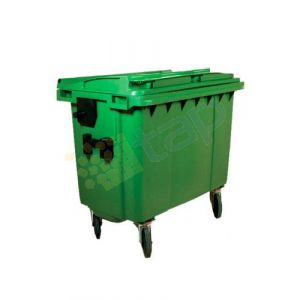 Conteneur à déchets 660 l  Vert